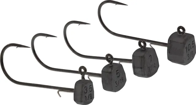 Westin Ned Jig Head 3.5g #3/0 Tungsten Black Nickel