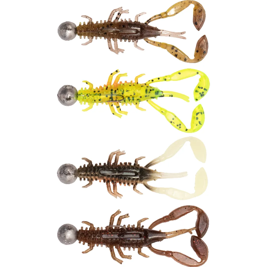 Fox Rage UV Micro Critter Loaded Gummiköder 5cm