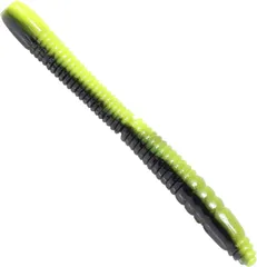 FTM Omura Baits Wurmy Käse Gummiköder 6.5cm 15.8g Schwarz / Frühlingsgrün