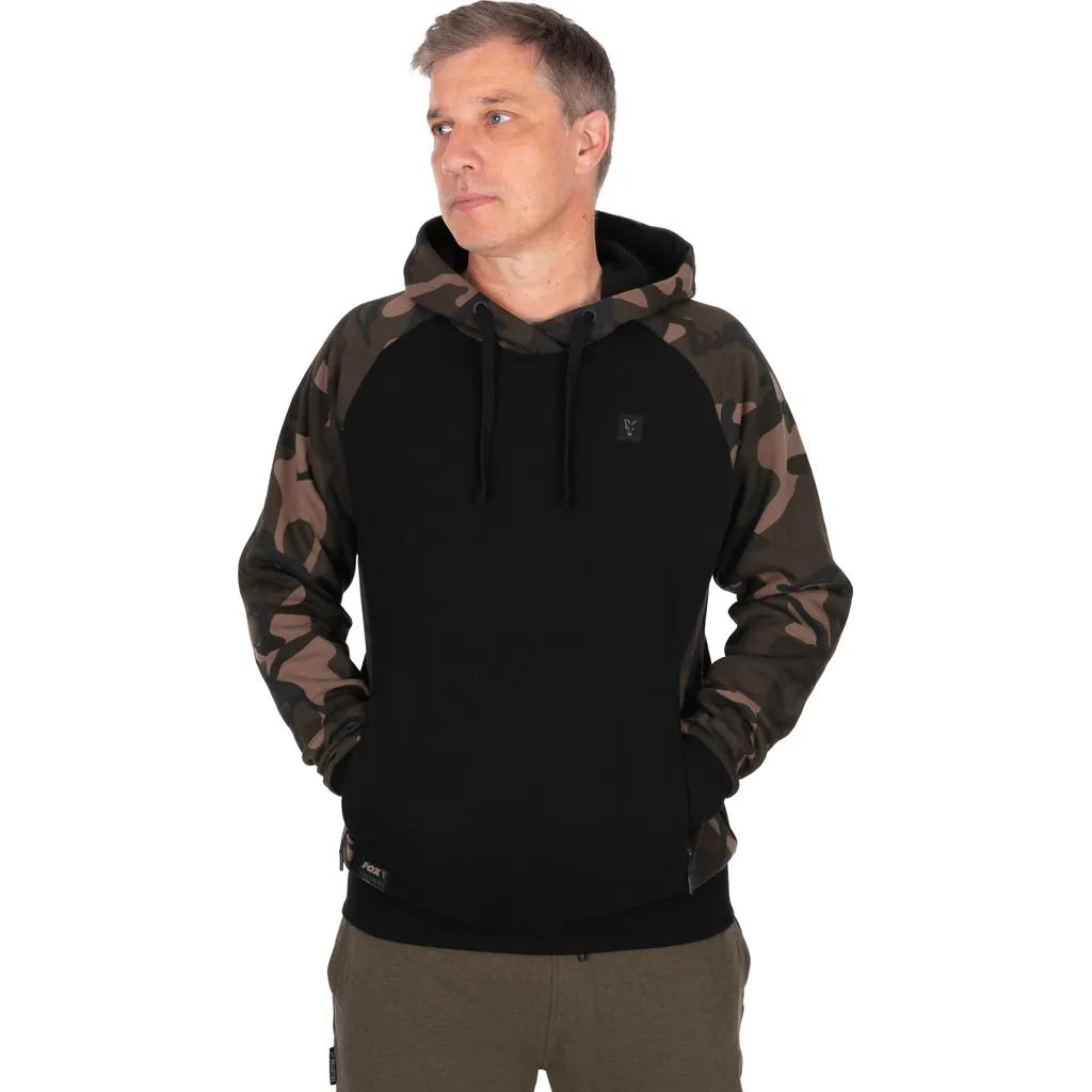 Fox Black Camo Pullover Premium 310 Hoodie M