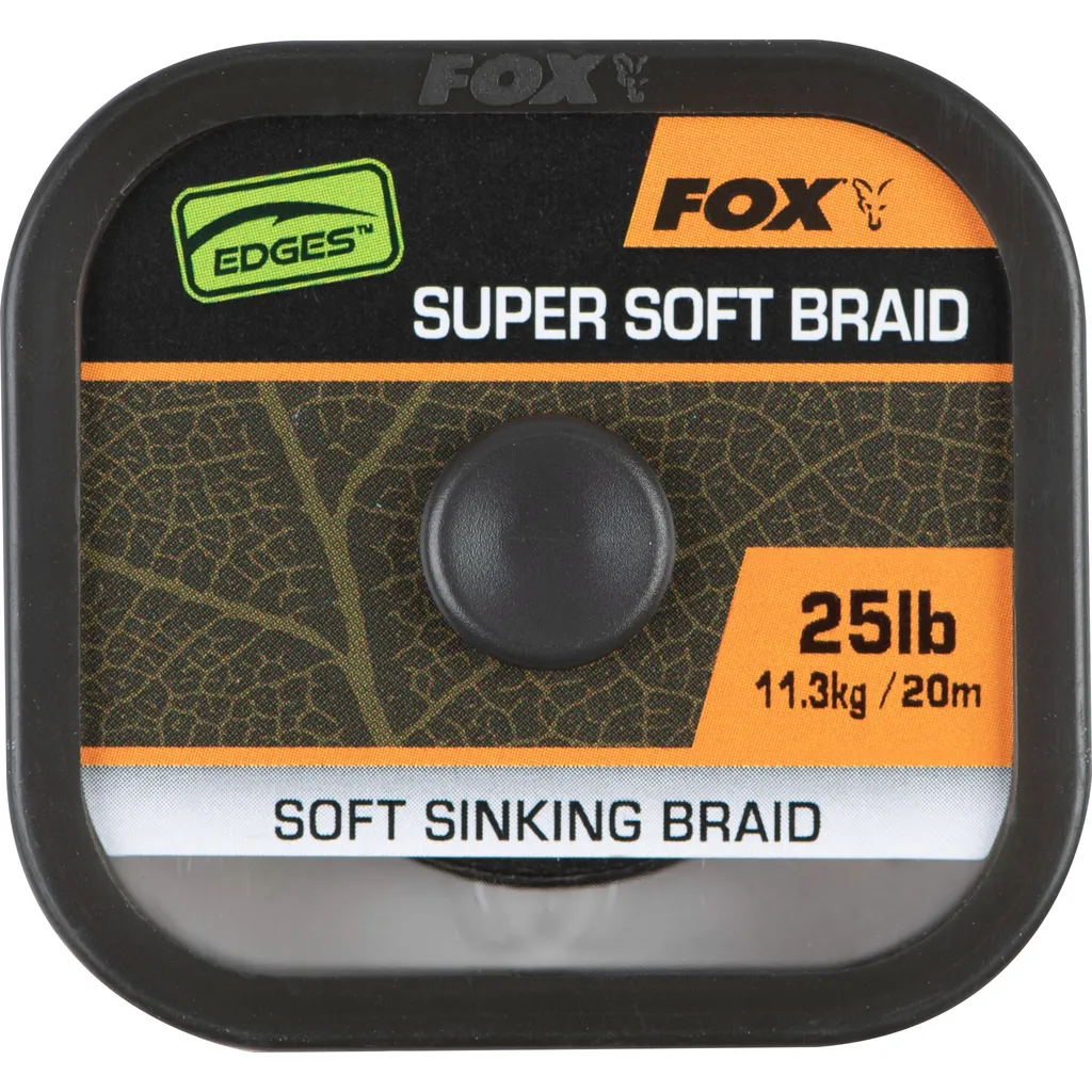 Fox Edges Naturals Super Soft Braided Hooklength 20m 9.1kg