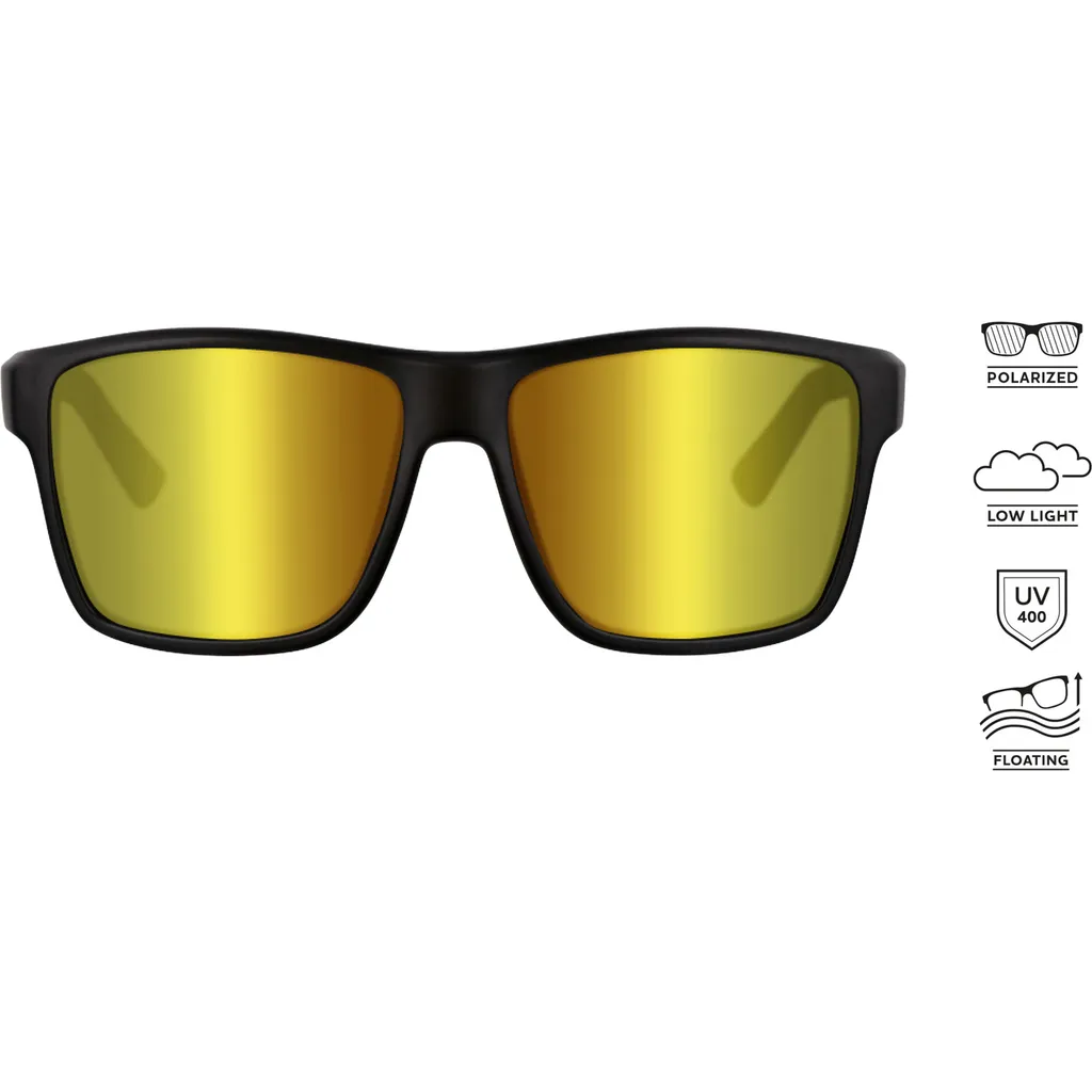 Westin W6 Street 200F Polarisationsbrille 1123 16.5cm Black Yellow Blue Category 2