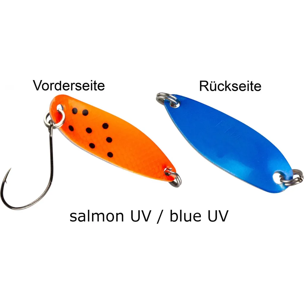 FTM Spoon Hammer 3.8cm 3.2g Salmon UV/Blue UV