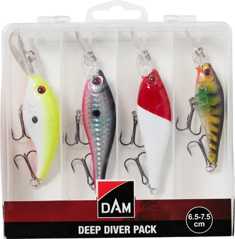 DAM Deep Diver Pack 3 Pieces 6.5–7.5cm 7.5–12.5g Assorted