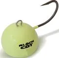 Black Cat Fire-Ball Jig Head 6/0 1pcs