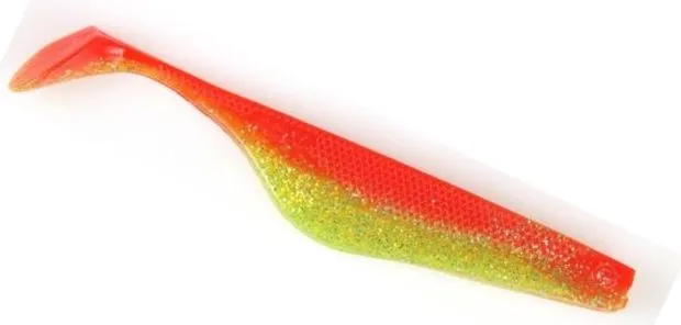 Fox Rage Quiver Shad 5.5cm 8pc Hot Chartreuse