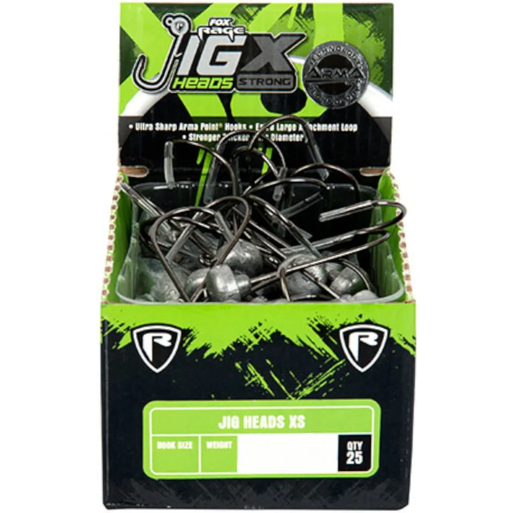 Fox Rage Jig Head X Strong Bulk #6/0 10g