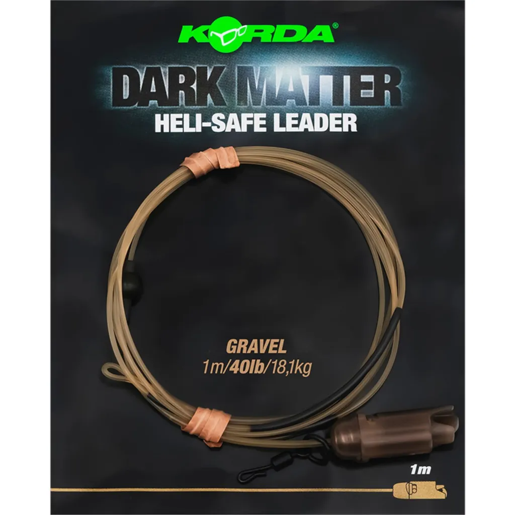 Korda Dark Matter Leader Heli Safe 100cm 18.1kg Kies