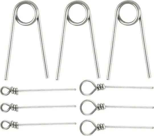 Spro Softbait Pin Stinger Pins 9pcs Stainless Steel