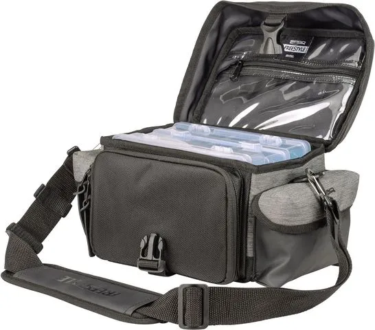 Spro Freestyle Side Bag 20x17x13cm 4 Compartments Polyester Artificial Lures