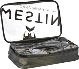 Westin W4 Clear Guard Pouch Set 5 Compartments TPU / Hexagon Polyester Zipper Titanium Black