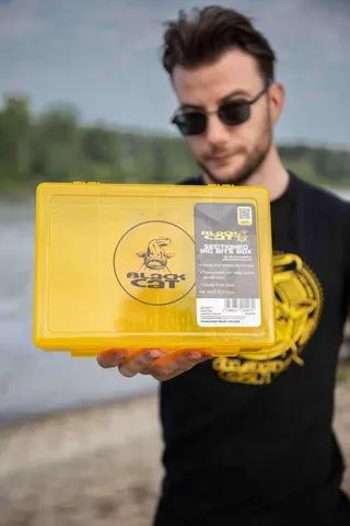 Black Cat Large Rig Bits Box 36x22x8.5cm Plastic Rig Box