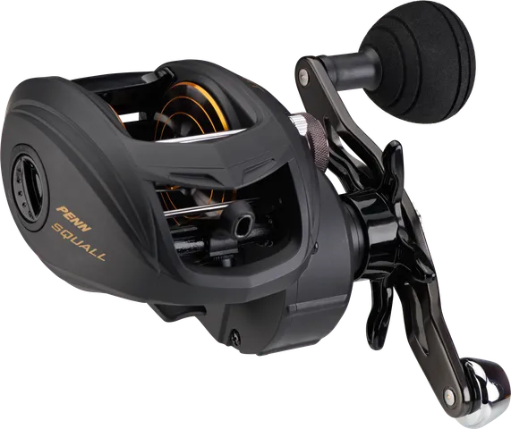 Penn Squall Low Profile Baitcasting Reel 6.2:1 400 Left
