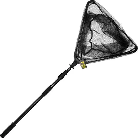 FTM Tele-Netz Landing Net Set 2.3m Aluminium Rubber Mesh
