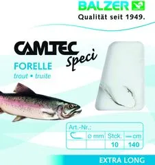 Balzer Camtec Forelle Sbirolino Ready-made Rig 140cm 10 Gebundener Haken Mit Widerhaken