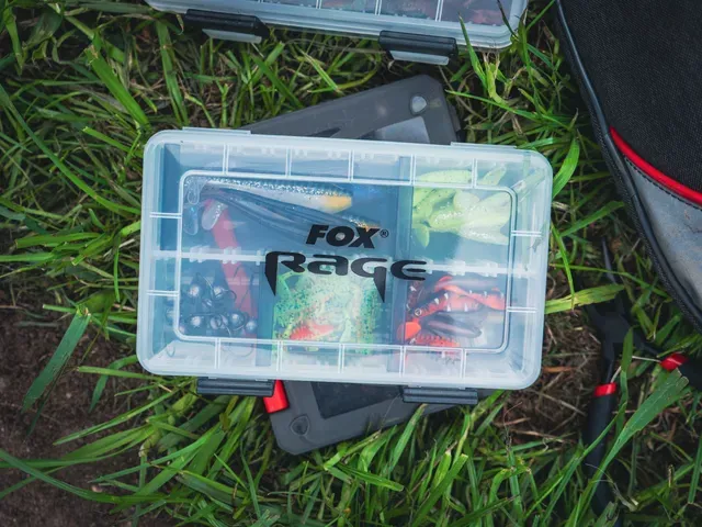 Fox Rage Box Mini Tackle Box 6 Compartments 15.5x9x4cm Clip-Fastening Plastic