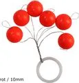 FTM Trout Piloten Pilot Floats 6pcs Rubber