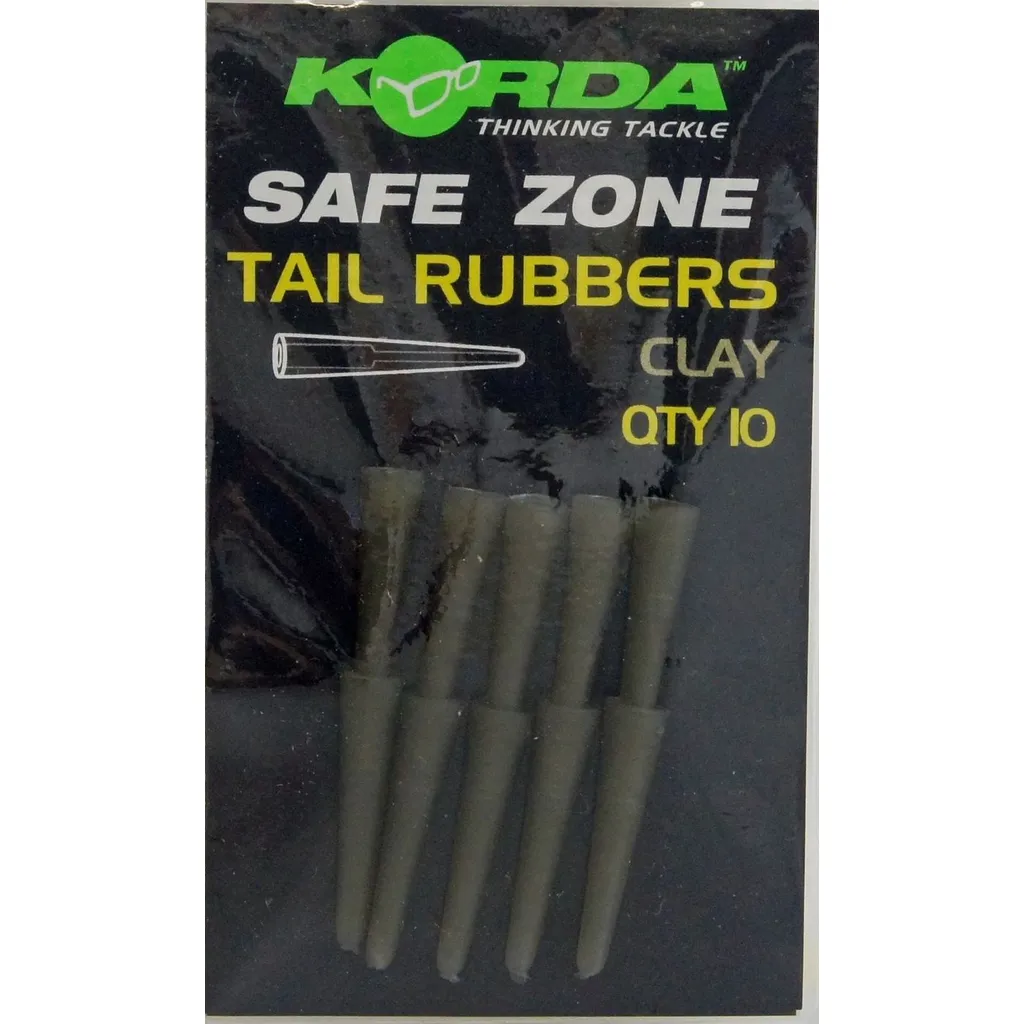 Korda Safe Zone Rubbers Montagezubehör Clay