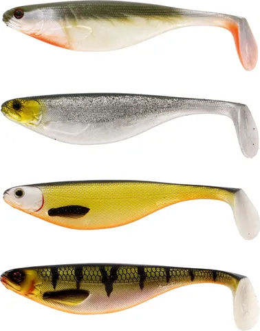Westin ShadTeez Gummiköder 7cm 4g Clear Water Mix