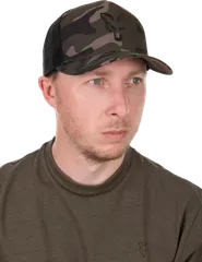 Fox Black Camo Trucker Kappe Polyester