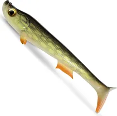 Quantum Tarp Shad Gummiköder Real Pike 22cm