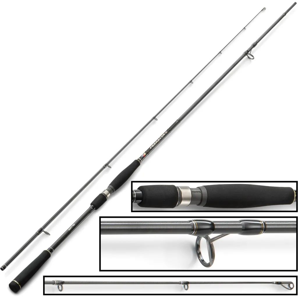 Hearty Rise Predator III Spinnrute 732 M 2.21m 8–38g 2pc