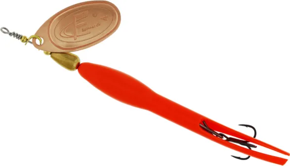 Westin FC Downstream Spinner 20g Flouro Orange / Copper Blade