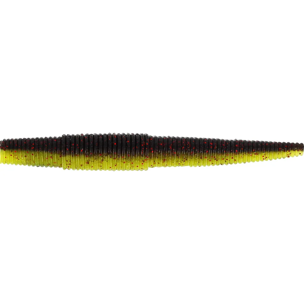 Westin Ned Worm Gummiköder 9cm 5g Black/Chartreuse
