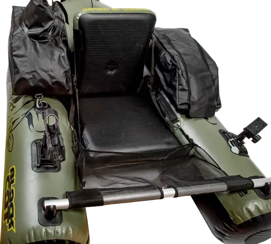 Black Cat Battle Boat Belly Boat 170cm PVC