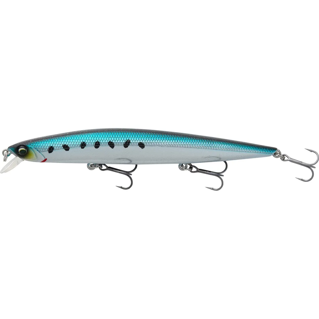 Savage Gear Sea Bass Minnow Wobbler 12cm 12.5g Mirror Sardine