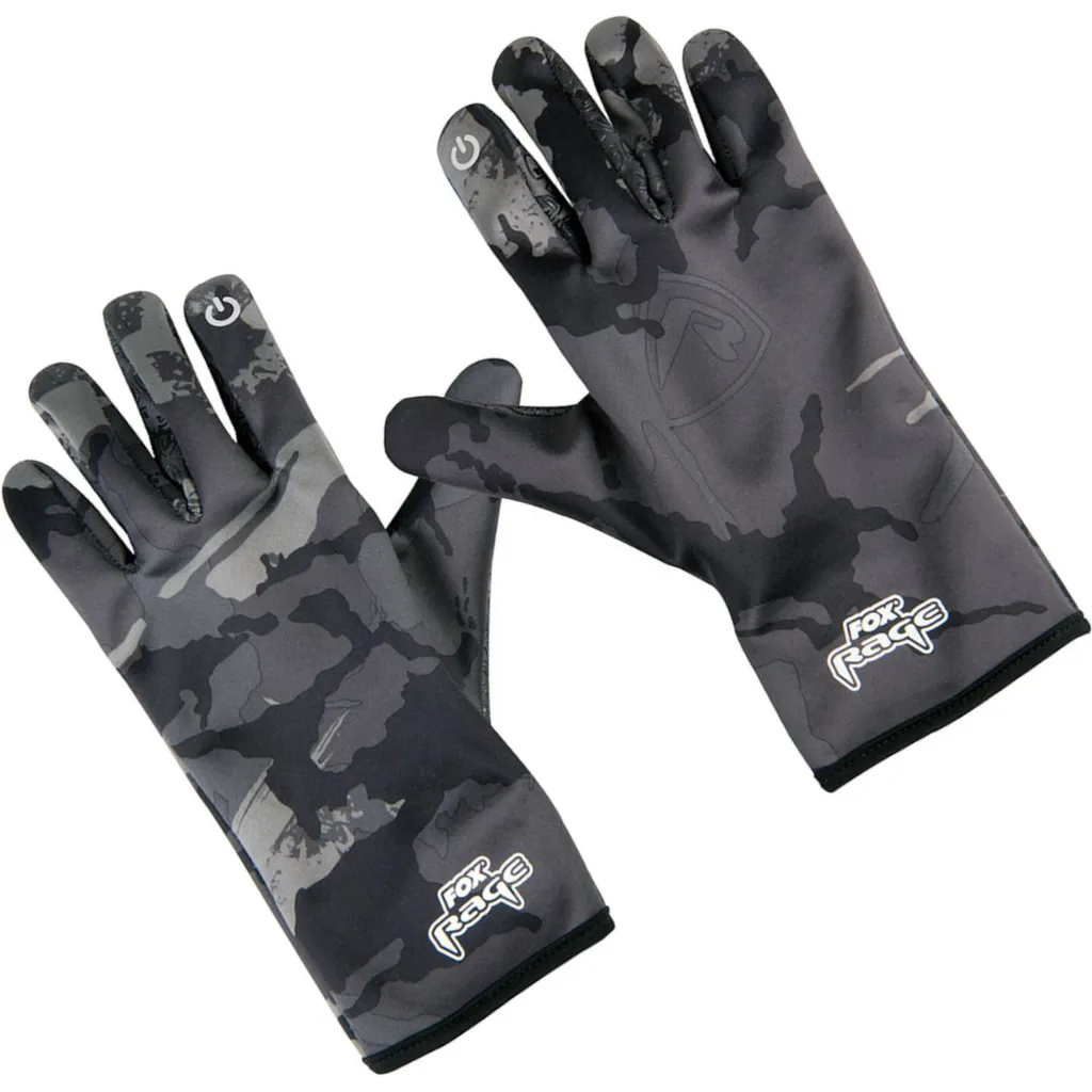 Fox Rage Thermal Camo Gloves XL