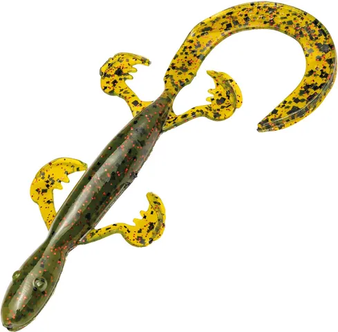 Strike King Rage Lizard Softbait 15cm Watermelon Red & Blk