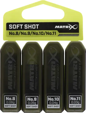 Matrix Soft Shot Dispenser 8–11 4pcs Lead Round