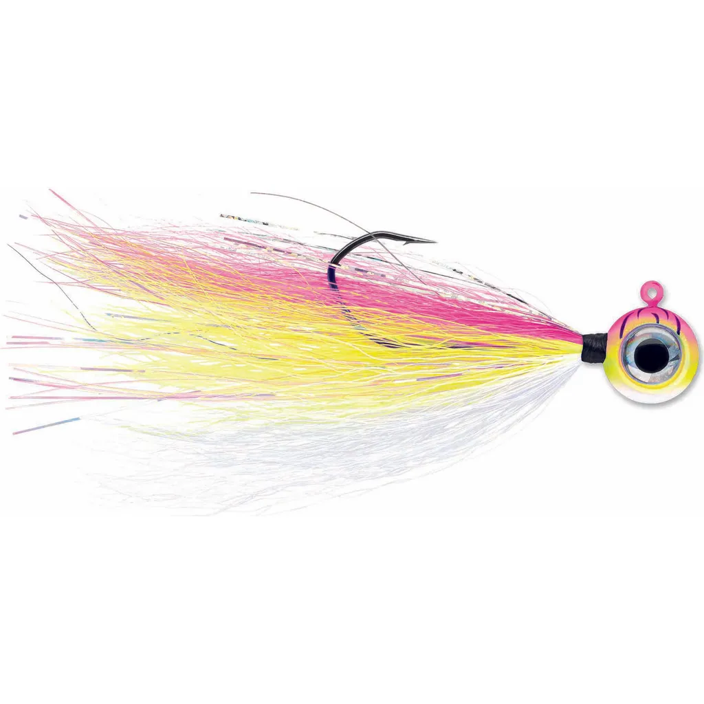 VMC MOONTAIL JIG 7158 PFU #3/0 7g Pink Fire UV