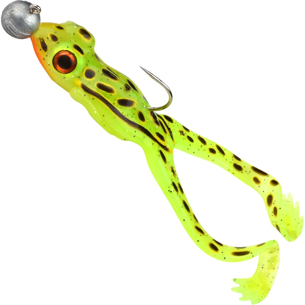 Spro The Frog To-Go Gummifrösche Fluo Green Frog 10cm 5g