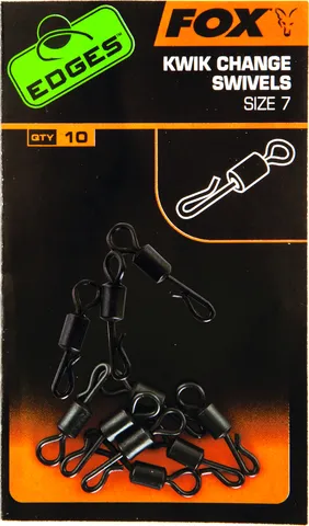 Fox Edges Kwik Change Wirbel 7 10pcs