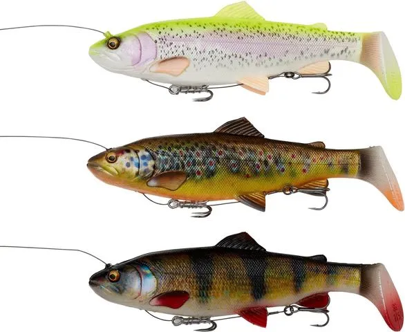 Savage Gear 4D LT RATTLE TROUT - 27.5cm, 258g, Brown Trout UV, Moderate Sink