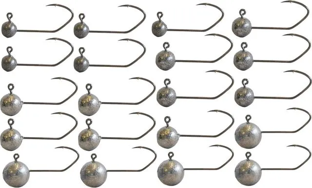 Predax MSO Jig Heads 1.75–10g 20pcs Size 2