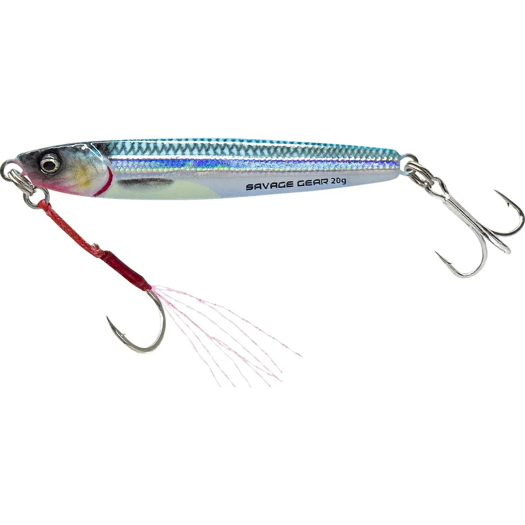 Savage Gear 3D Jig Minnow Meeresköder 7.5cm 20g Glow Sardine