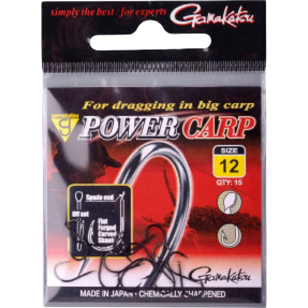 Gamakatsu Power Carp Hooks #10
