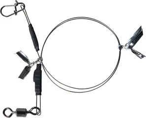 BKK 7x7 Wire Leader Allround Vorfächer und Zubehör 25cm 12kg