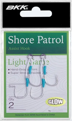 BKK Shore Patrol Assist Hook Double Assist Hook S