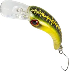 FTM Masu Crankbait 2.9cm 1.2g Grün/Goldfarben/Silberfarben