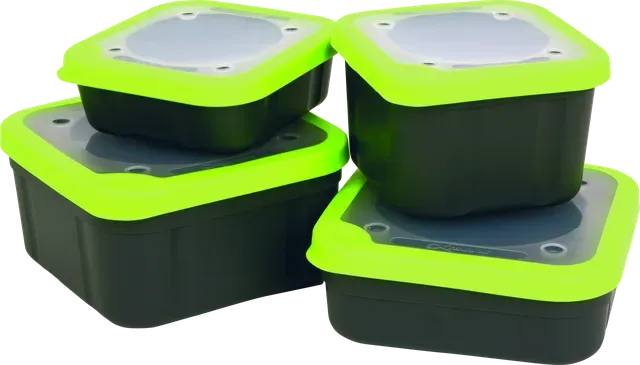 Matrix Grey Lime Bait Box 1.0L Solid Top
