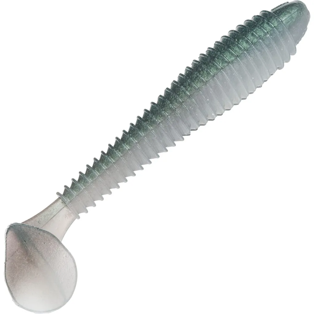 Strike King Rage Swimmer Gummifische 9.5cm Green Gizzard Shad