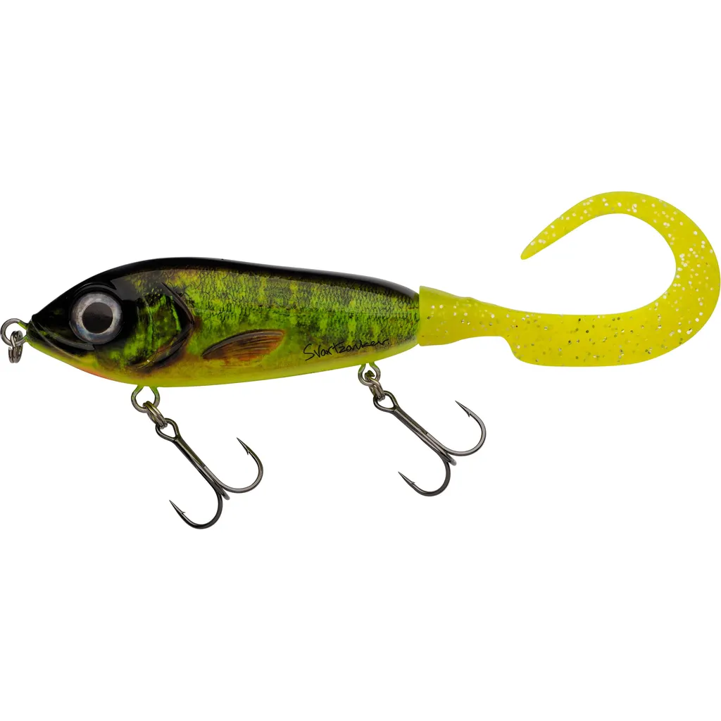 Abu Garcia SVZ McMy Tail Tailbait & Hybridköder 200 20cm 83g Real Hot Pike