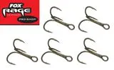 Fox Rage Powerpoint Treble Hooks #2 5pcs Black Claw Point