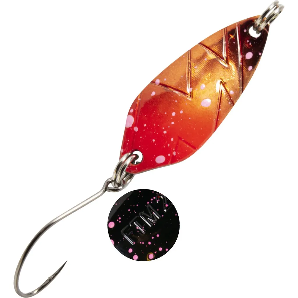 FTM Spoon Strike Blinker 2.1g Rot Kupfer Rosa Schwarz Pink