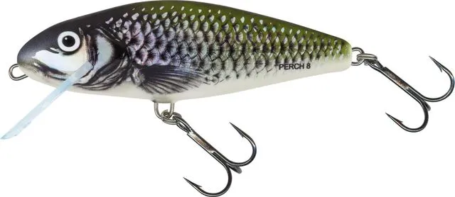 Salmo Perch 8cm 0.5–2m 12g Holo Bleak