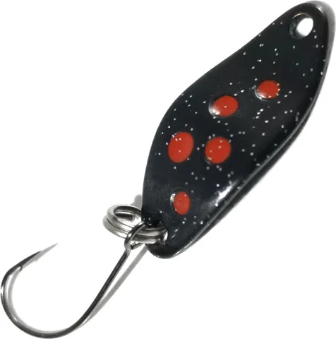 Troutwerk Spoon 2.3cm 1.5g Black/Red Dots